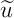 $\widetilde{u}$