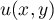 $u(x,y)$