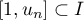 $\left[1,u_n\rb\subset I$