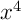 $x^4$