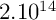 $2.10^{14}$